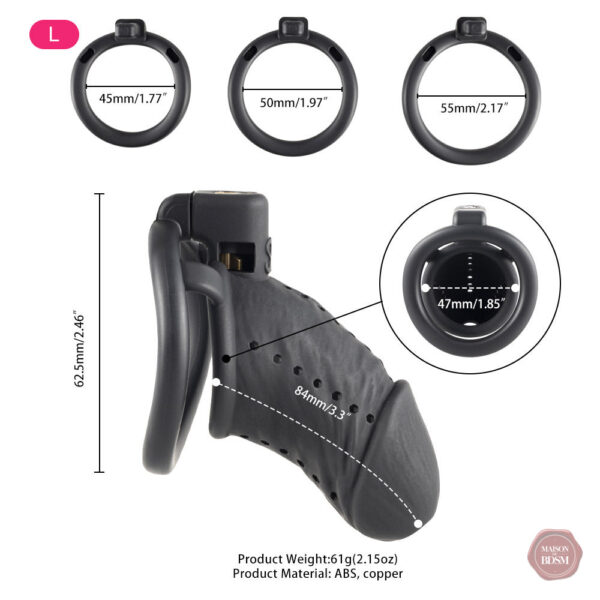 Cage de chasteté pour stimulation