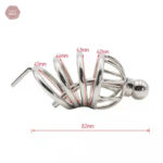 Fixation pour plug anal et sonde urétrale