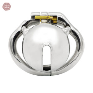 Cage de chasteté pour hommes en acier durable et résistant