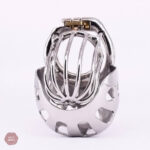 Cage à pénis mâle avec pochette pour testicules