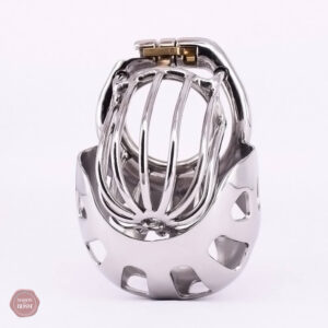 Cage à pénis mâle avec pochette pour testicules