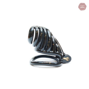 Accessoire de plaisir, cage à pénis noire