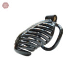 Cage de chasteté noire, esthétique et fonctionnelle