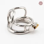 Cage de chasteté robuste en acier inoxydable