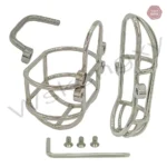 Accessoire de chasteté en acier, finition lisse
