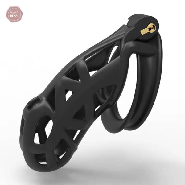 Cage de chasteté Cobra, idéale pour les jeux intimes