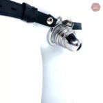 Cage de chasteté homme 37 mm avec ceinture de bondage
