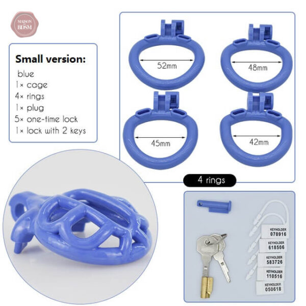 Cage de chasteté 3D, sécurité et confort réunis