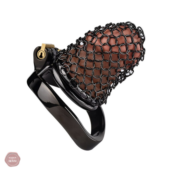 Cage de chasteté pour exploration BDSM