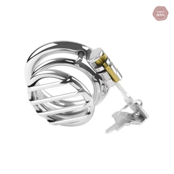 Cage de chasteté sécurisée à design moderne