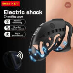 Cage de chasteté électrique avec télécommande sans fil