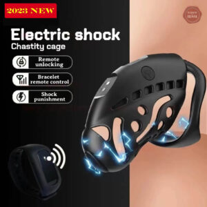 Cage de chasteté électrique avec télécommande sans fil