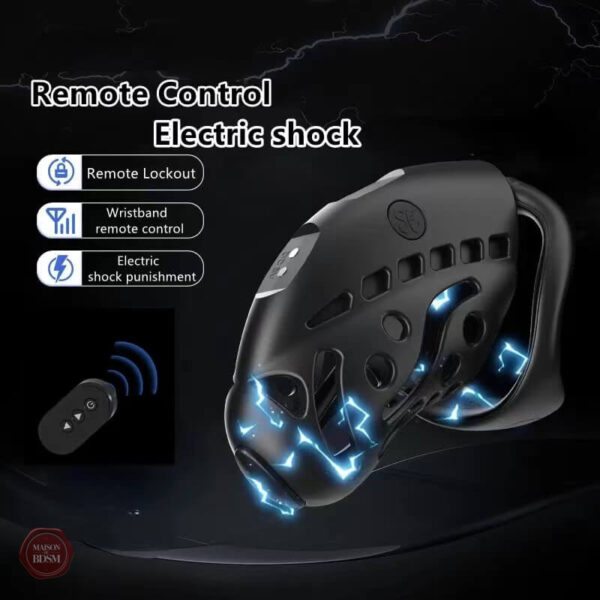 Cage de chasteté à e-stim pour sensations uniques
