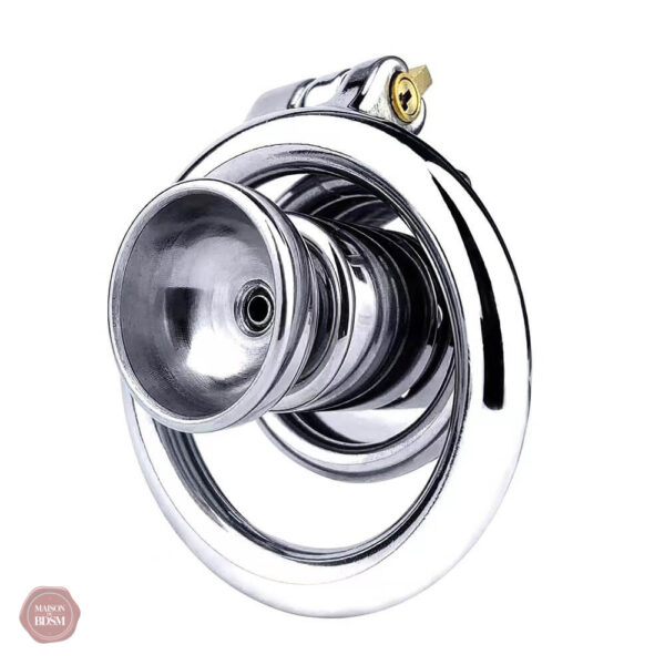 Cage de chasteté silicone inversé pour adultes