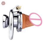 Cage de chasteté avec manchon pour stimulation