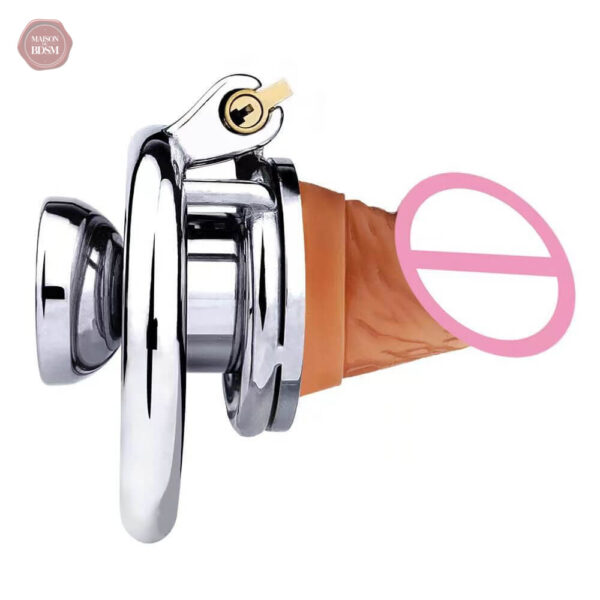 Cage de chasteté avec manchon pour stimulation