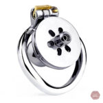 Cage de chasteté avec gode pour sensations intenses
