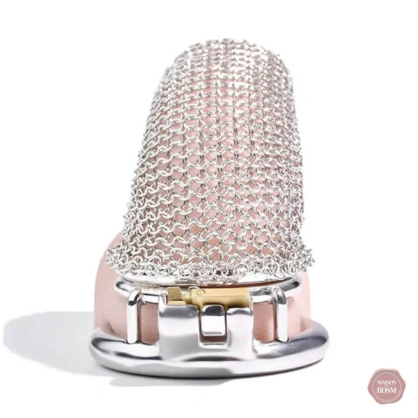 Accessoire de chasteté en maille légère et confortable