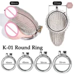 Cage de chasteté avec design aéré pour une utilisation prolongée