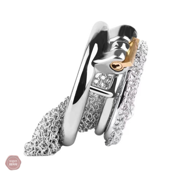 Accessoire de domination en maille pour jeux intimes