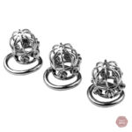 Cage de chasteté durable à rivets