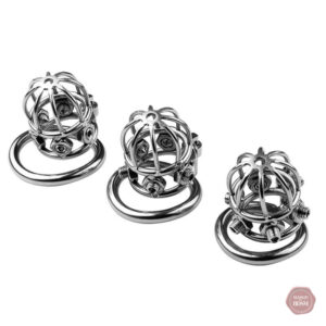Cage de chasteté durable à rivets