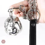 Cage de chasteté florale HT-V4 avec ceinture