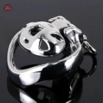 Cage de chasteté avec ceinture, style floral