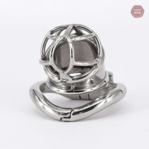 Accessoire de chasteté en métal pour homme