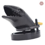 Accessoire de chasteté, design Alligator Noir