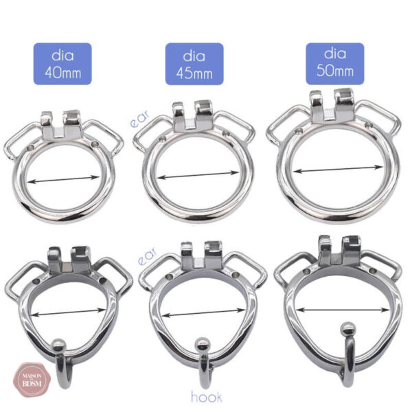 Cage BDSM avec ceinture pour domination