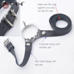 Accessoire BDSM : cage CC74 avec ceinture