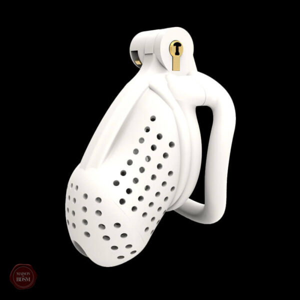 Accessoire de chasteté en nid d'abeille pour jeu érotique