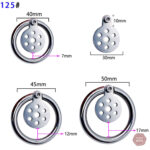 Cage de chasteté plate pour adultes CC104