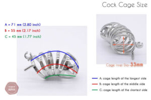 Ceinture de chasteté masculine CC75