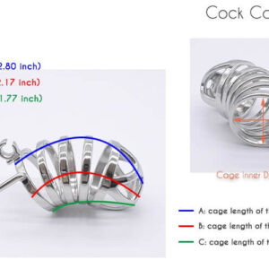 Ceinture de chasteté masculine CC75