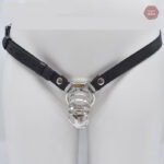 Cage de chasteté homme avec ceinture intégrée