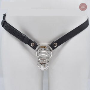 Cage de chasteté homme avec ceinture intégrée