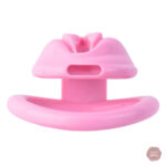 Cage de chasteté noire et rose pour le clitoris