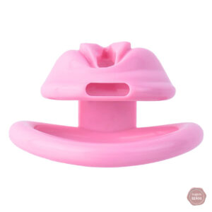 Cage de chasteté noire et rose pour le clitoris