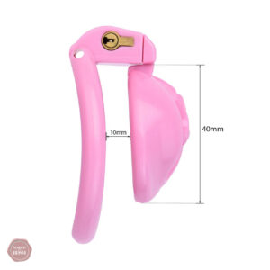 Accessoire de bondage clito en noir et rose
