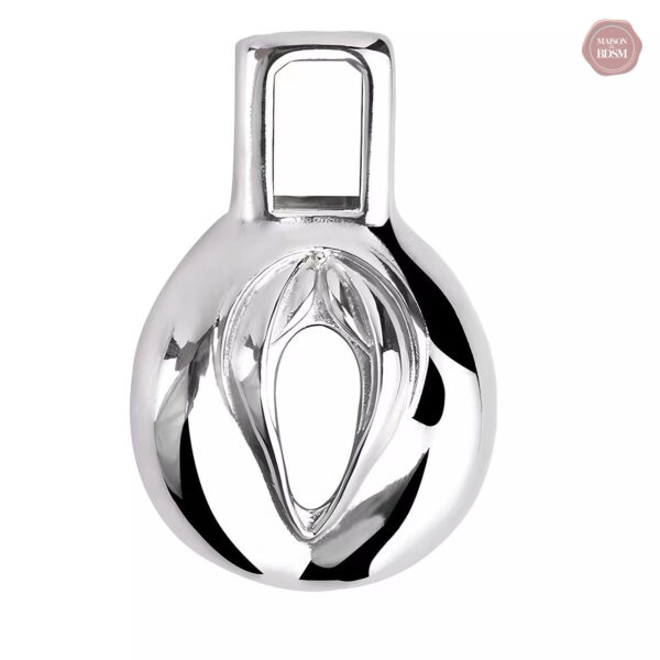 Cage de chasteté en acier pour la soumission