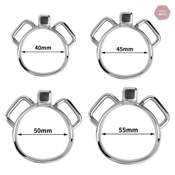 Cage de chasteté Clitty avec fixation solide