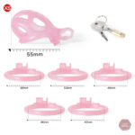 Cage Cobra rose au design moderne