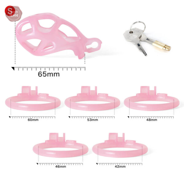Cague de chasteté Cobra pour sensations uniques