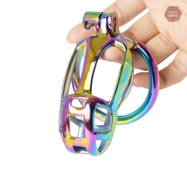 MAMBA, cage de chasteté colorée