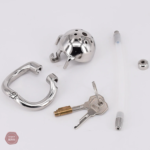 Cage de chasteté compacte pour hommes en quête de soumission