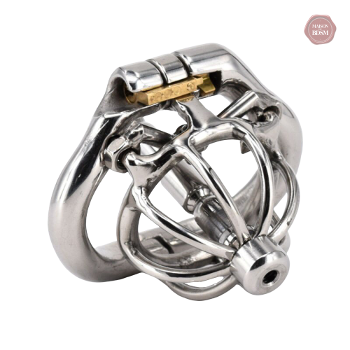 cage-de-chastete-courte-sonde-uretre-tombeau-xs-1 Cage de Chasteté Courte - Tombeau XS