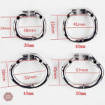 Accessoire de chasteté avec design compact