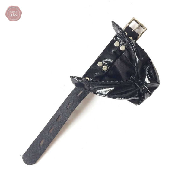 Cage de Chasteté en simili-cuir pour le plaisir et la maîtrise